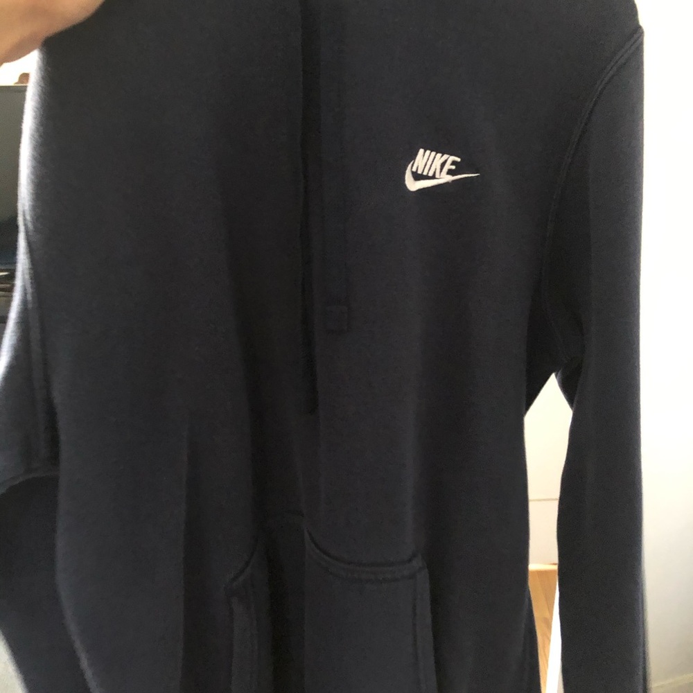 Nike hoodie men navy size small great condition